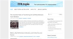 Desktop Screenshot of itiltopia.com